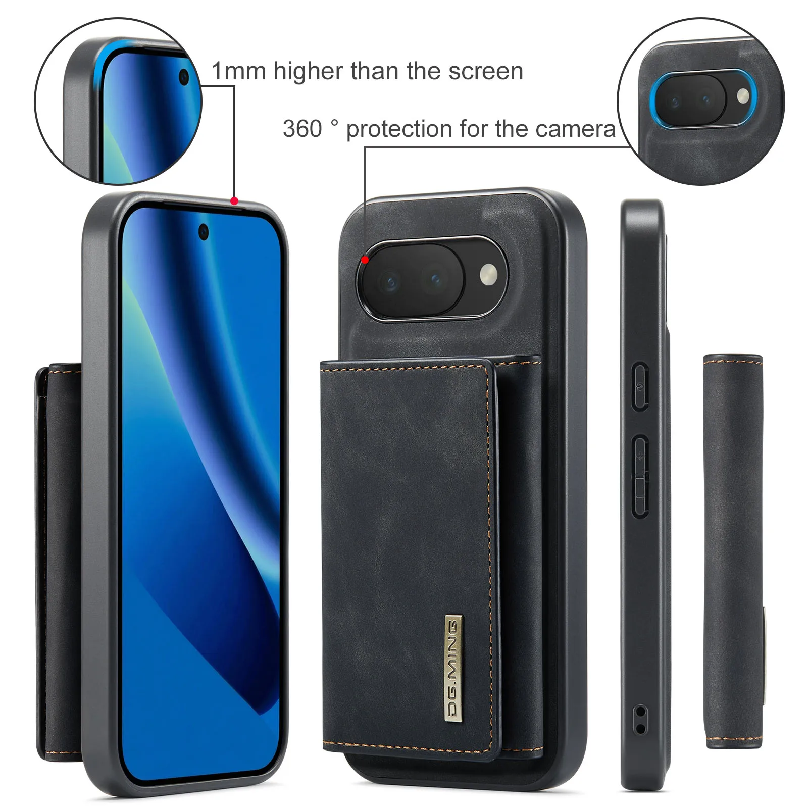 DG.Ming For Google Pixel 10 Pro XL 10A Luxury Phone Case Magnetic Leather Split Type Wallet Card Holder Back Cover
DG.Ming For Google Pixel 10 Pro XL 10A Luxury Phone Case Magnetic Leather Split Type Wallet Card Holder Back Cover