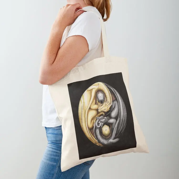 Balanced Dragons D20 Tote Bag cute tote bag Women's handbag tote bag men eco pack
Balanced Dragons D20 Tote Bag cute tote bag Women's handbag tote bag men eco pack
