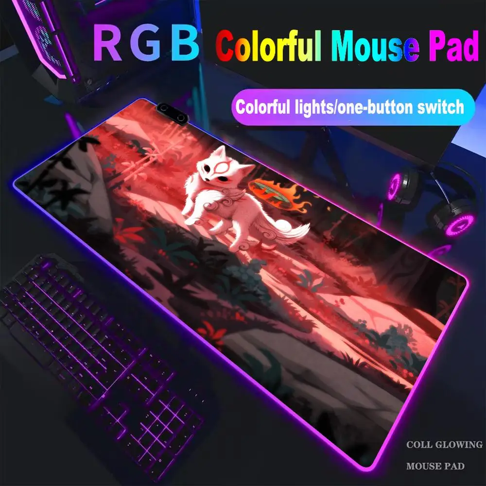 XAXC Anime Fox Mouse Mat Kawaii Mousepad Natural Rubber Gaming Table Pad Extra-large size Office Computer Mouse Desk Mats
XAXC Anime Fox Mouse Mat Kawaii Mousepad Natural Rubber Gaming Table Pad Extra-large size Office Computer Mouse Desk Mats