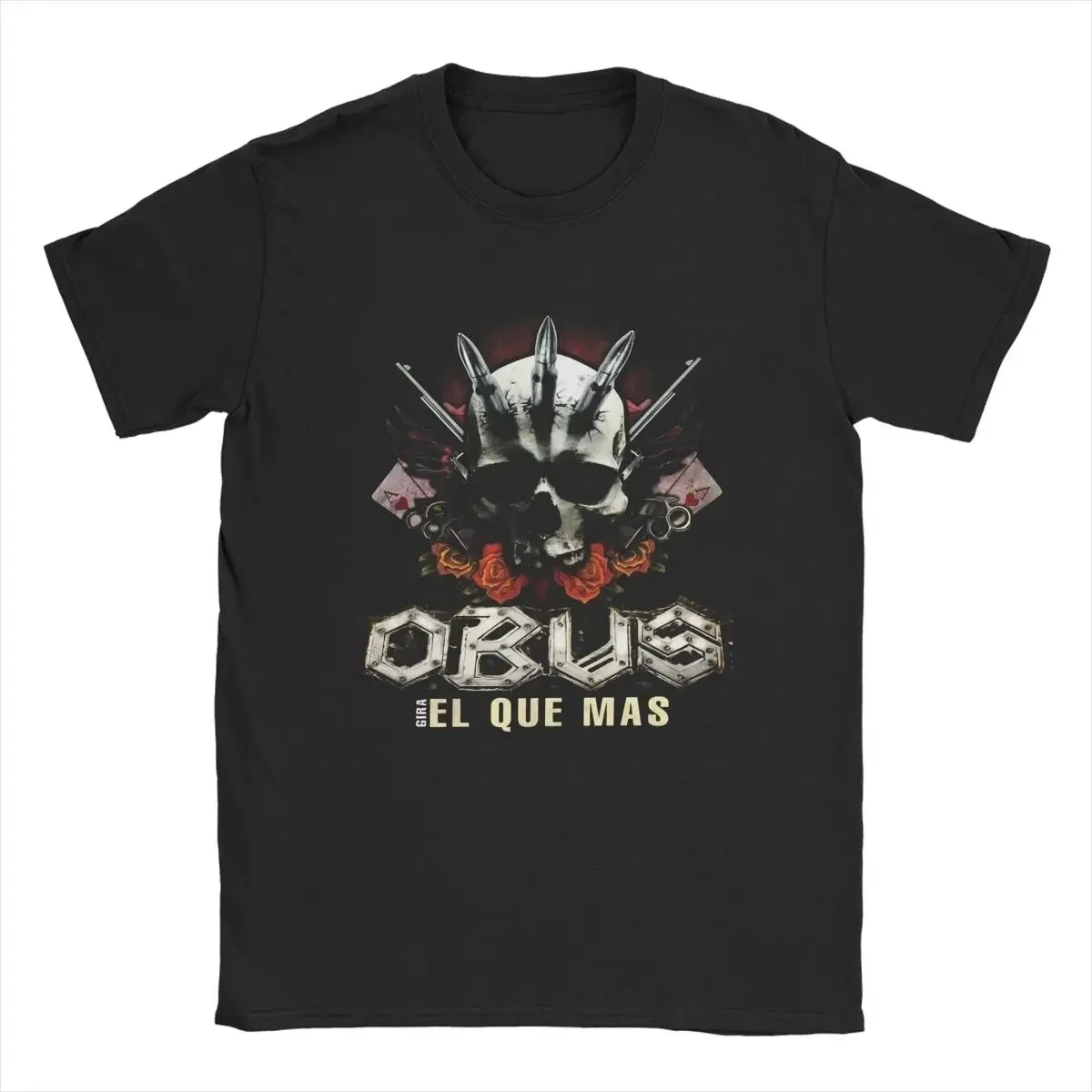 2025Obus Band Rock Print Summer T-shirt Heavy Shoulder Fashion trend Loose casual 100% cotton round neck short sleeve T-shirt
2025Obus Band Rock Print Summer T-shirt Heavy Shoulder Fashion trend Loose casual 100% cotton round neck short sleeve T-shirt