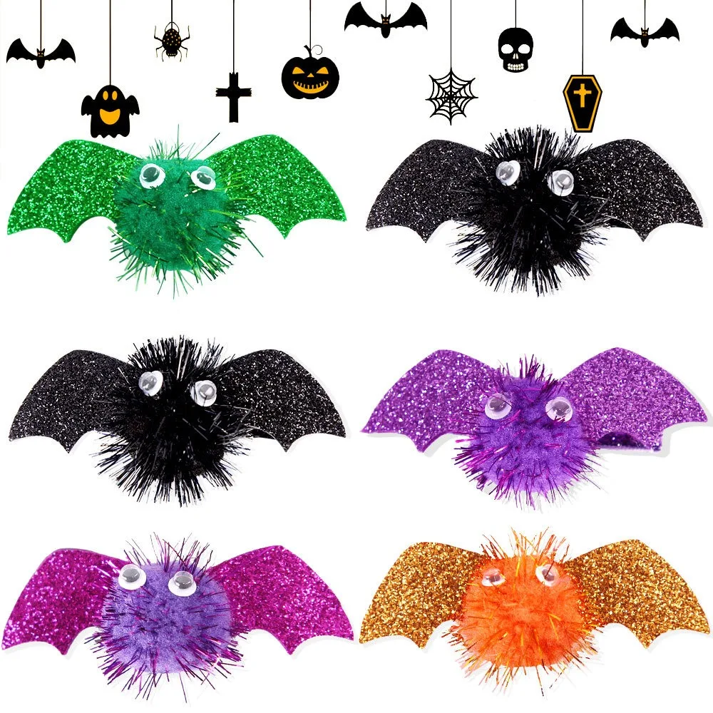 Metallic Woven Bat Wings Hairpin Barrettes Shiny Halloween Duckbill Clips Eyes Ornament Cosplay Hair Clip School
Metallic Woven Bat Wings Hairpin Barrettes Shiny Halloween Duckbill Clips Eyes Ornament Cosplay Hair Clip School