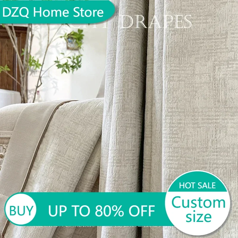 Retro Minimalist Cream Beige Dark Patterned Curtain Light Luxury High-end Feel Flowing Curtain Artistic Versatile Window Curtain
Retro Minimalist Cream Beige Dark Patterned Curtain Light Luxury High-end Feel Flowing Curtain Artistic Versatile Window Curtain