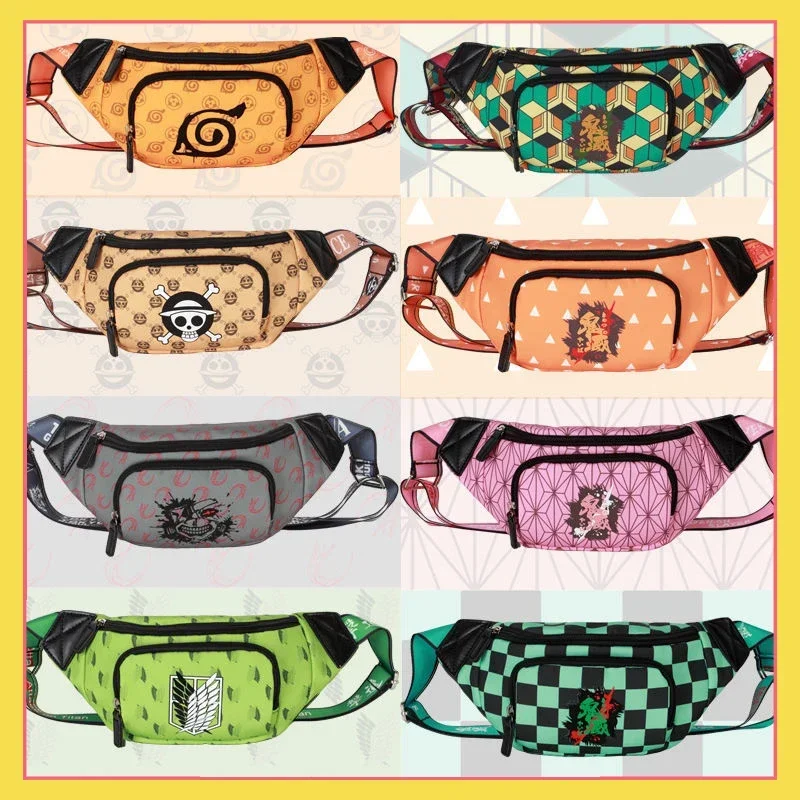 Anime peripheral Ghostbusters Blade shoulder bag Naruto One Piece waist bag student chest bag diagonal cross couple gift
Anime peripheral Ghostbusters Blade shoulder bag Naruto One Piece waist bag student chest bag diagonal cross couple gift