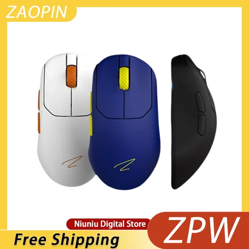 Zaopin ZPW Tri Mode Wireless Mouse PAW3950Sensor Highest 30000Dpi Optical Resolution 8KHz Return Rate 47g Lightweight BZ Coating
Zaopin ZPW Tri Mode Wireless Mouse PAW3950Sensor Highest 30000Dpi Optical Resolution 8KHz Return Rate 47g Lightweight BZ Coating