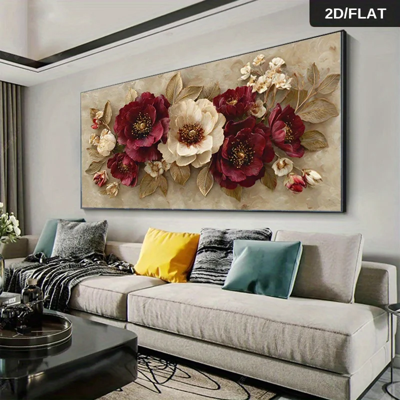 Frameless Decorative Canvas Art for Living Room Walls Featuring Modern Abstract Floral Designs, with A Vibrant Pink and White
Frameless Decorative Canvas Art for Living Room Walls Featuring Modern Abstract Floral Designs, with A Vibrant Pink and White