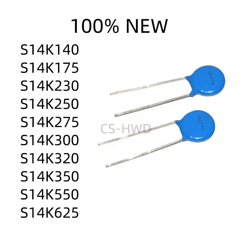 10pcs Varistor S14K550 S14K250 S14K140 S14K175 S14K300 S14K350 S14K230 S14K625 S14K275 S14K320 Resistor S14K420 Original New
10pcs Varistor S14K550 S14K250 S14K140 S14K175 S14K300 S14K350 S14K230 S14K625 S14K275 S14K320 Resistor S14K420 Original New