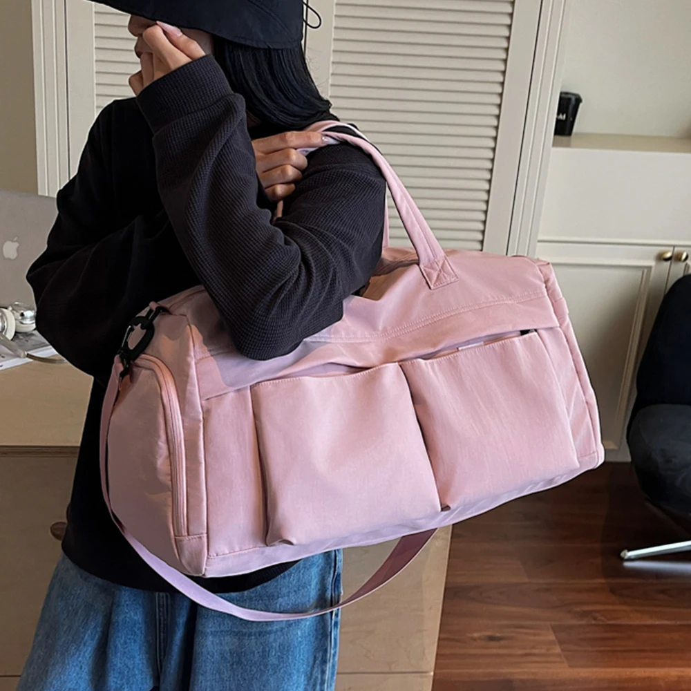 Женская спортивная сумка с отделением для обуви, большая вместимость, идеально подходит для путешествий, тренажерного зала, спорта, спортивных веществ, тренировок в больнице Weekender
Женская спортивная сумка с отделением для обуви, большая вместимость, идеально подходит для путешествий, тренажерного зала, спорта, спортивных веществ, тренировок в больнице Weekender