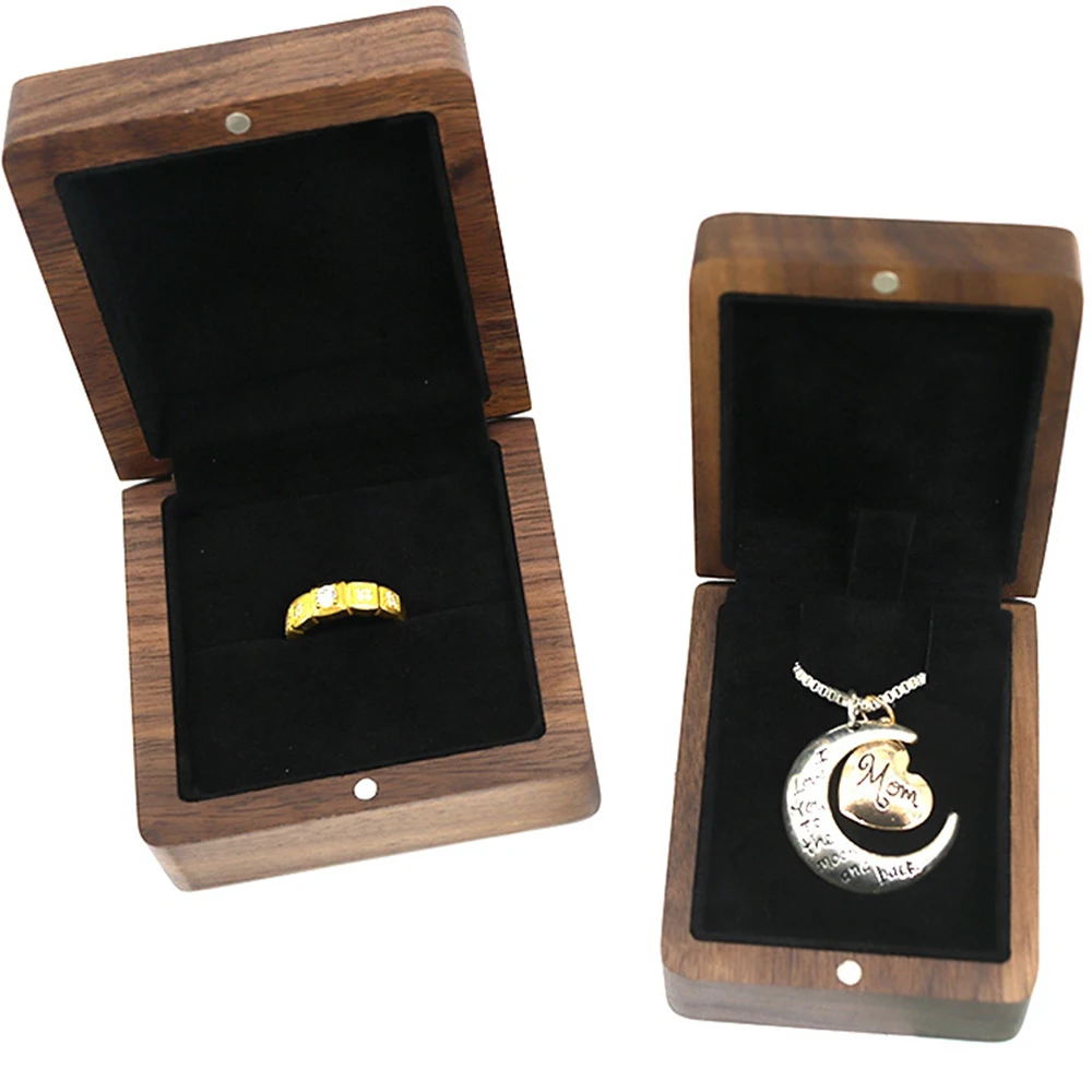 Full Edge Banding Solid Wood Jewelry Box Dinner Party Accessories Gift Packaging Box Dustproof Necklace and Ring Storage Box
Full Edge Banding Solid Wood Jewelry Box Dinner Party Accessories Gift Packaging Box Dustproof Necklace and Ring Storage Box