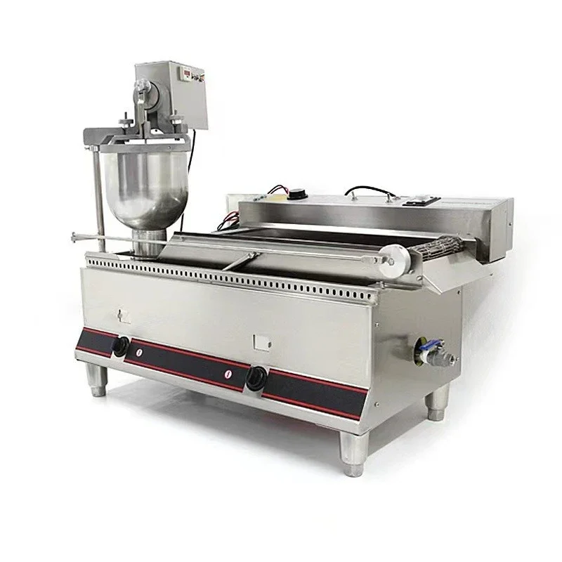 Commercial intelligent stainless steel automatic doughnut machine translation surface fryer
Commercial intelligent stainless steel automatic doughnut machine translation surface fryer