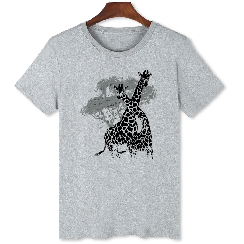 Giraffe Print T-Shirt New Style Short Sleeve Summer Clothes for Men Original Brand Casual Tshirt B1-178
Giraffe Print T-Shirt New Style Short Sleeve Summer Clothes for Men Original Brand Casual Tshirt B1-178