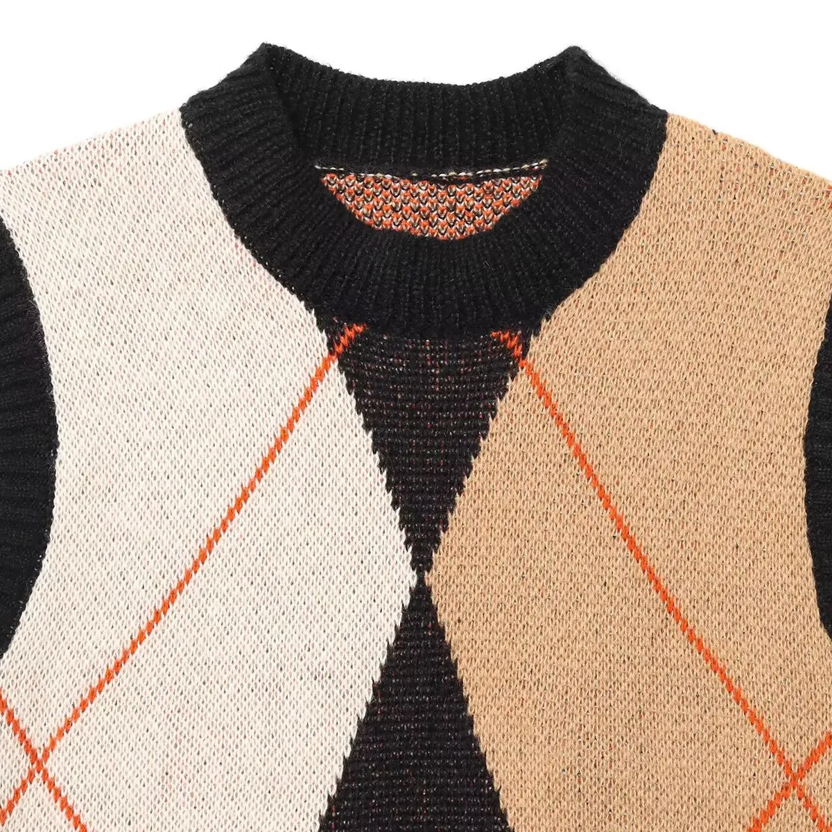 JNLEAOG Faionable Knitted Vest Top Diamond Pattern Women'swear Autumn New Sle Commute round Ne No Button Polyester Fiber
JNLEAOG Faionable Knitted Vest Top Diamond Pattern Women'swear Autumn New Sle Commute round Ne No Button Polyester Fiber