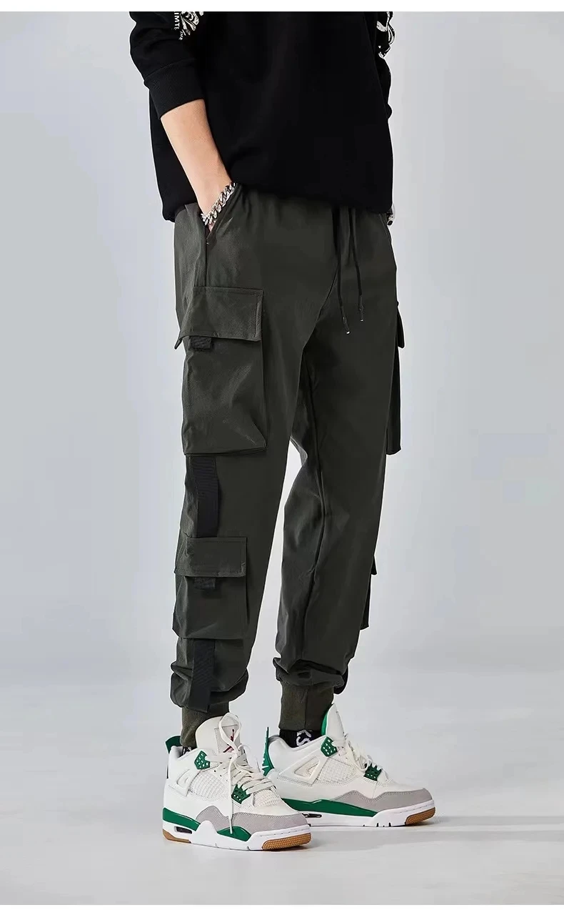 Men's Korean version of trendy cropped pants, loose fitting and versatile leggings for summer work pants
Men's Korean version of trendy cropped pants, loose fitting and versatile leggings for summer work pants
