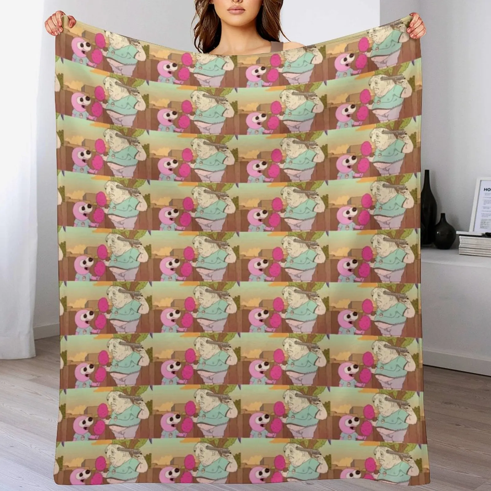 Smiling Friends Throw Blanket Plush Summer Beautifuls Blankets Sofas Of Decoration Blankets
Smiling Friends Throw Blanket Plush Summer Beautifuls Blankets Sofas Of Decoration Blankets