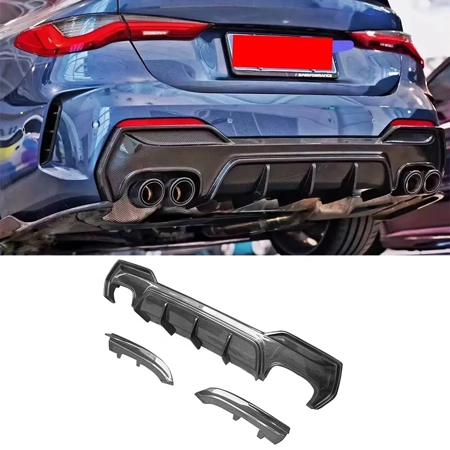 Carbon Fiber G22 3D Style Rear Bumper Diffuser For BMW 4 Series G22 G23 425i Rear Diffuser 2021-2022
Carbon Fiber G22 3D Style Rear Bumper Diffuser For BMW 4 Series G22 G23 425i Rear Diffuser 2021-2022