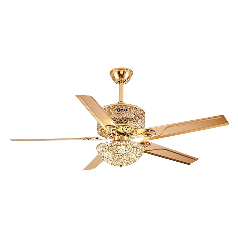 American light luxury, crystal fan light, frequency conversion remote control fan ligh
American light luxury, crystal fan light, frequency conversion remote control fan ligh