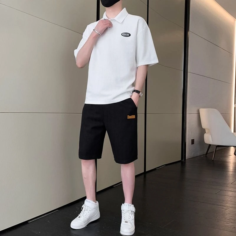 2026 Spring Summer Men Casual Sportswear Set Short Sleeve T-Shirt Shorts 2 Piece Outfit Streetwear
2026 Spring Summer Men Casual Sportswear Set Short Sleeve T-Shirt Shorts 2 Piece Outfit Streetwear