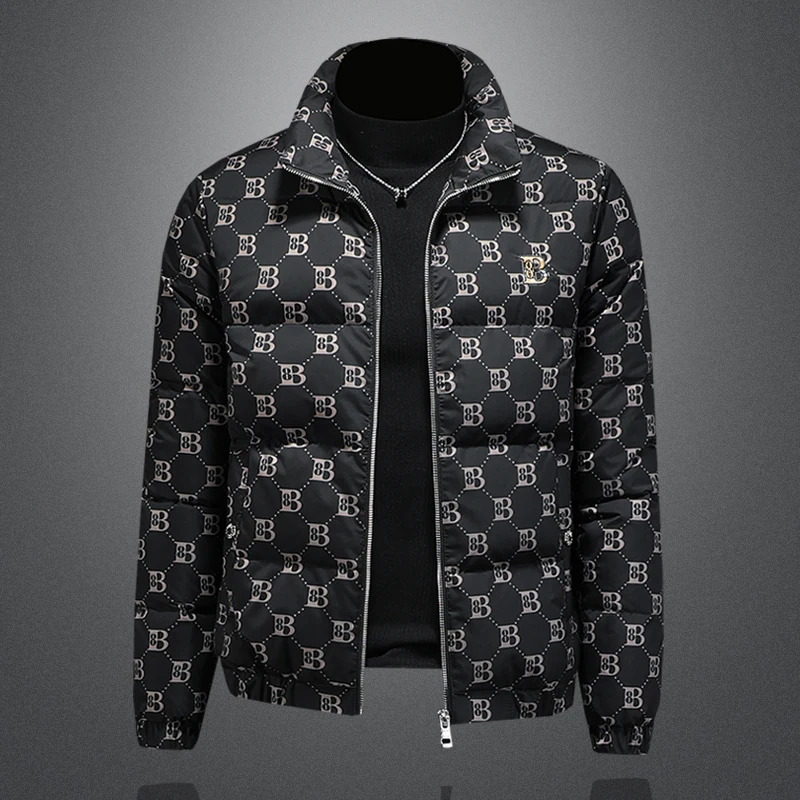 Thiened down Jaet Men's Faion Letter Print Casual Large Size Stand Collar Duling Jaet Urban Leisure Zipper Sle Po...
Thiened down Jaet Men's Faion Letter Print Casual Large Size Stand Collar Duling Jaet Urban Leisure Zipper Sle Po...