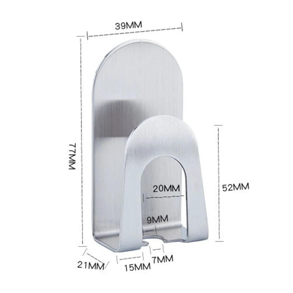 2Pcs StainlessSteel WallMounted NoPunching Toothbrush Rack Rack SpaceSaving Healthy Toothbrush Holder EcoFriendly
2Pcs StainlessSteel WallMounted NoPunching Toothbrush Rack Rack SpaceSaving Healthy Toothbrush Holder EcoFriendly
