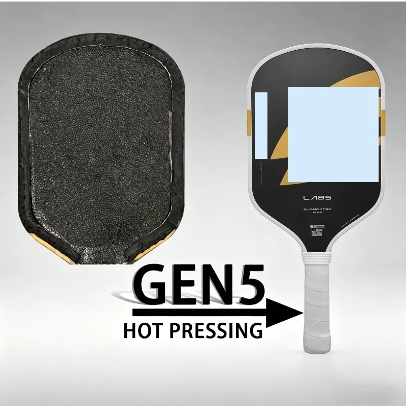 GEN5 Hot Pressing Pickleball Paddle T700 Carbon Fiber EPP Foam Core USAPA Approved Elongated Pro Racket for Control & Power
GEN5 Hot Pressing Pickleball Paddle T700 Carbon Fiber EPP Foam Core USAPA Approved Elongated Pro Racket for Control & Power