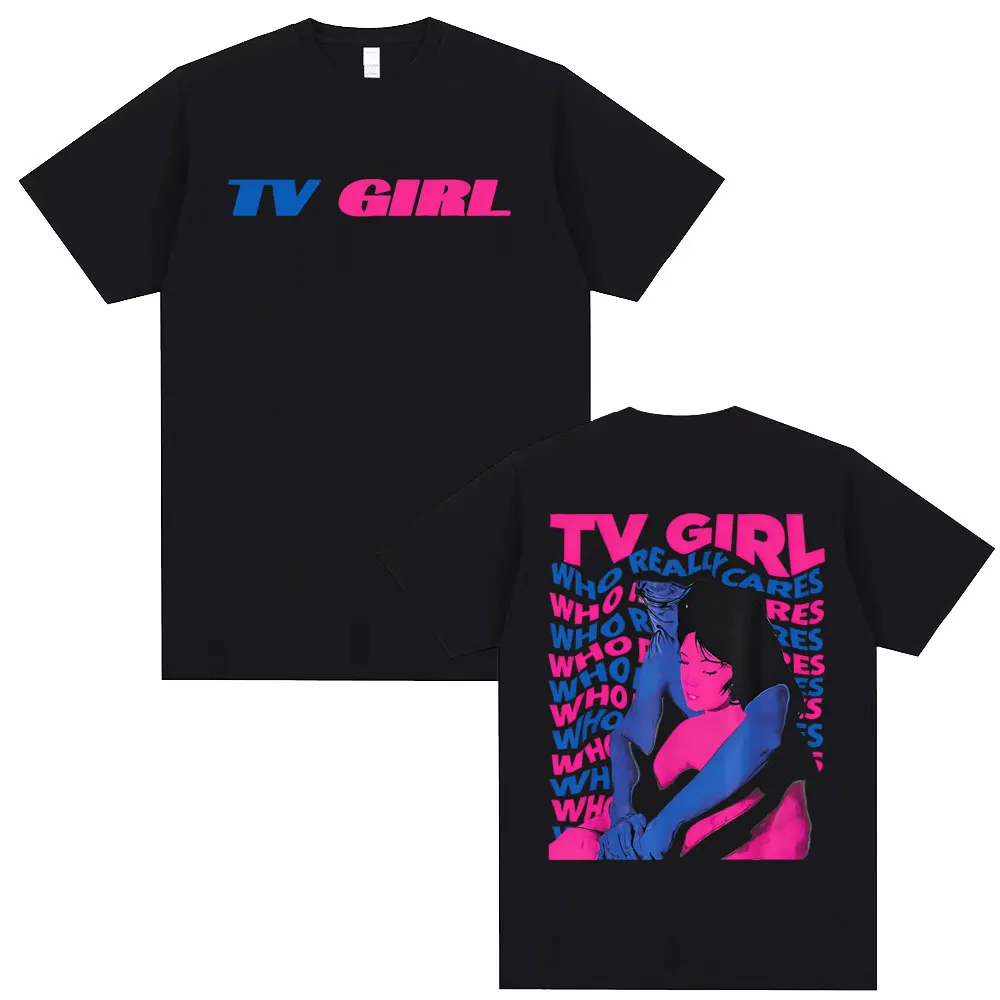 TV Girl Who Really Cares Album Graphic T Shirt Men Women Vintage Cotton Oversized Tshirt Men's Fashion Casual T-shirt Streetwear
TV Girl Who Really Cares Album Graphic T Shirt Men Women Vintage Cotton Oversized Tshirt Men's Fashion Casual T-shirt Streetwear