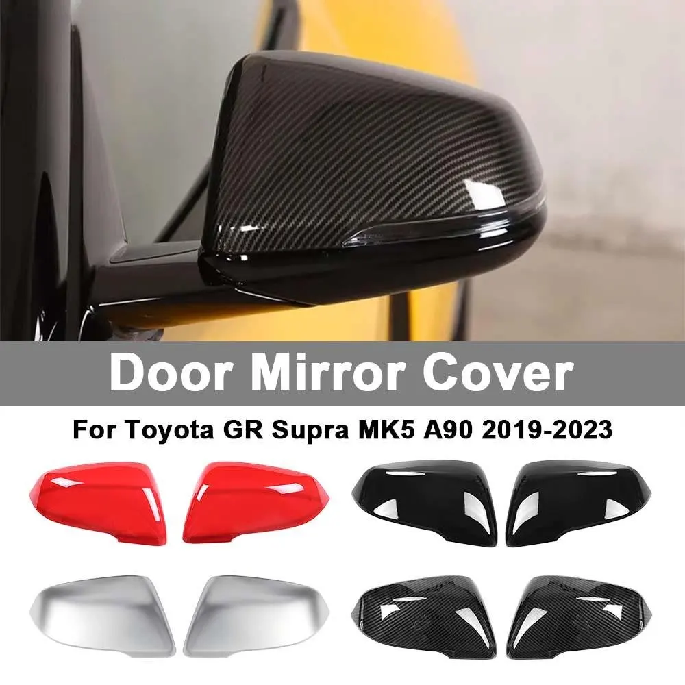 Car Upgrade For Toyota GR Supra MK5 A90 2019-2023 ABS Carbon Fiber Rear View Mirror Cover Protective Trim Sticker Accessory
Car Upgrade For Toyota GR Supra MK5 A90 2019-2023 ABS Carbon Fiber Rear View Mirror Cover Protective Trim Sticker Accessory