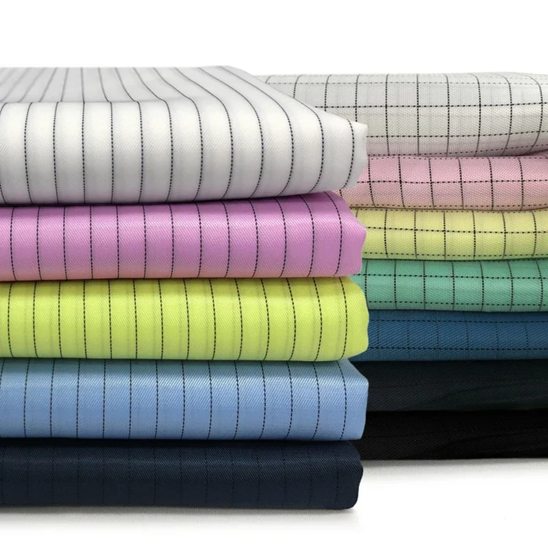 100x150cm Dust-Free Antistatic Fabric Grid Stripe Anti-Static Clothfor Work Clothes of Electronics Factory DIY Sewing Making
100x150cm Dust-Free Antistatic Fabric Grid Stripe Anti-Static Clothfor Work Clothes of Electronics Factory DIY Sewing Making