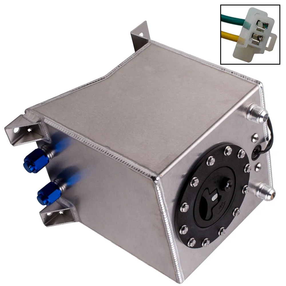 Universal Fuel Tank 2.5 Gallon / 10 Litre Aluminum Fuel Cell Tank + 10AN fitting
Universal Fuel Tank 2.5 Gallon / 10 Litre Aluminum Fuel Cell Tank + 10AN fitting