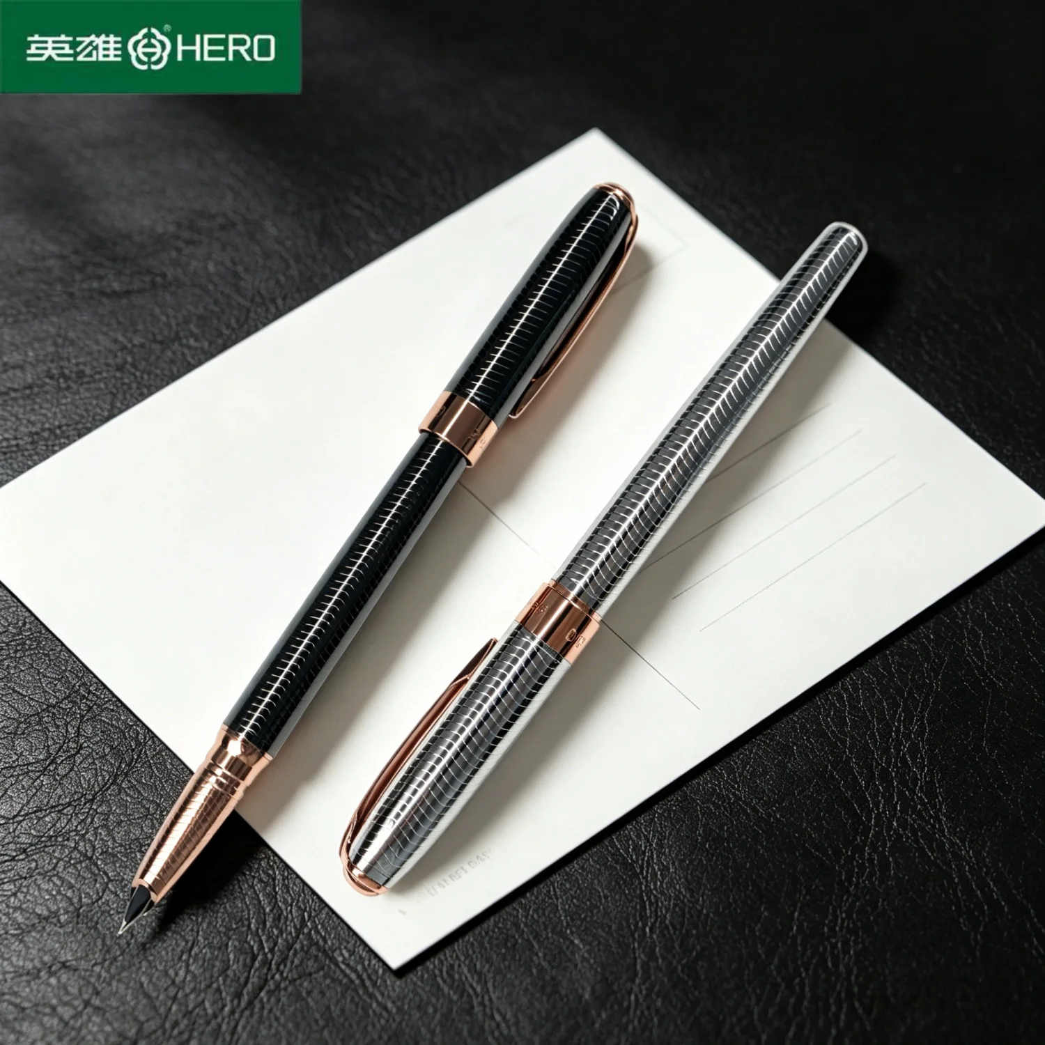 HERO 9630 Fountain Pen 0.5mm Iridium Nib Metal Grip Silver Rose Gold Black Rose Gold Business Office Signature Gift Pen
HERO 9630 Fountain Pen 0.5mm Iridium Nib Metal Grip Silver Rose Gold Black Rose Gold Business Office Signature Gift Pen