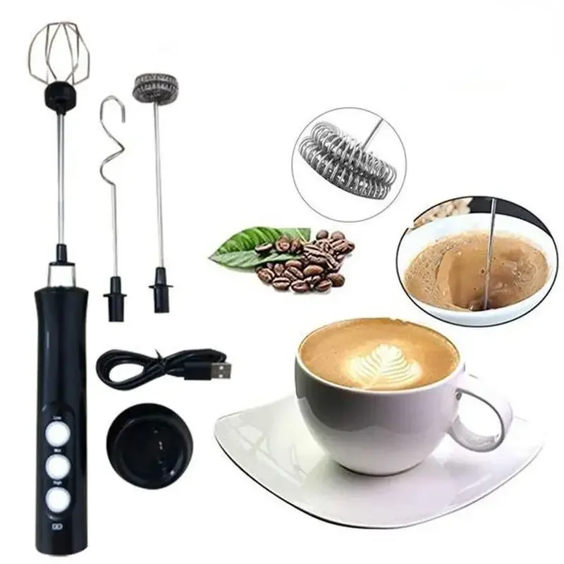 Handheld Electric Milk Frother Household Whisk Beverage Stirrer Coffee Usb Rechargeable Kitchen Tool
Handheld Electric Milk Frother Household Whisk Beverage Stirrer Coffee Usb Rechargeable Kitchen Tool