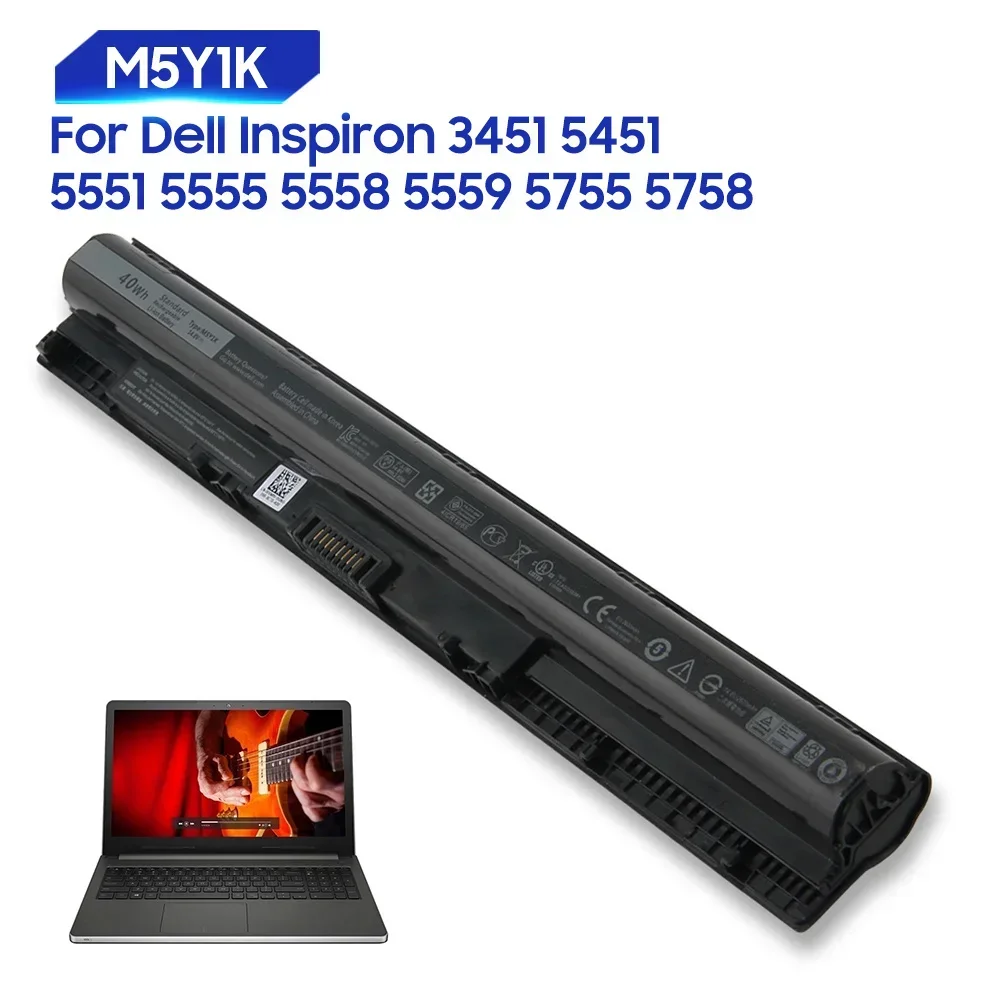 New Replacement Battery For Dell 5559 5755 3558 5555 5558 3451 5451 5551 M5Y1K K185W 15-3558 N5451 N5458 N5555 14-5459 40Wh
New Replacement Battery For Dell 5559 5755 3558 5555 5558 3451 5451 5551 M5Y1K K185W 15-3558 N5451 N5458 N5555 14-5459 40Wh