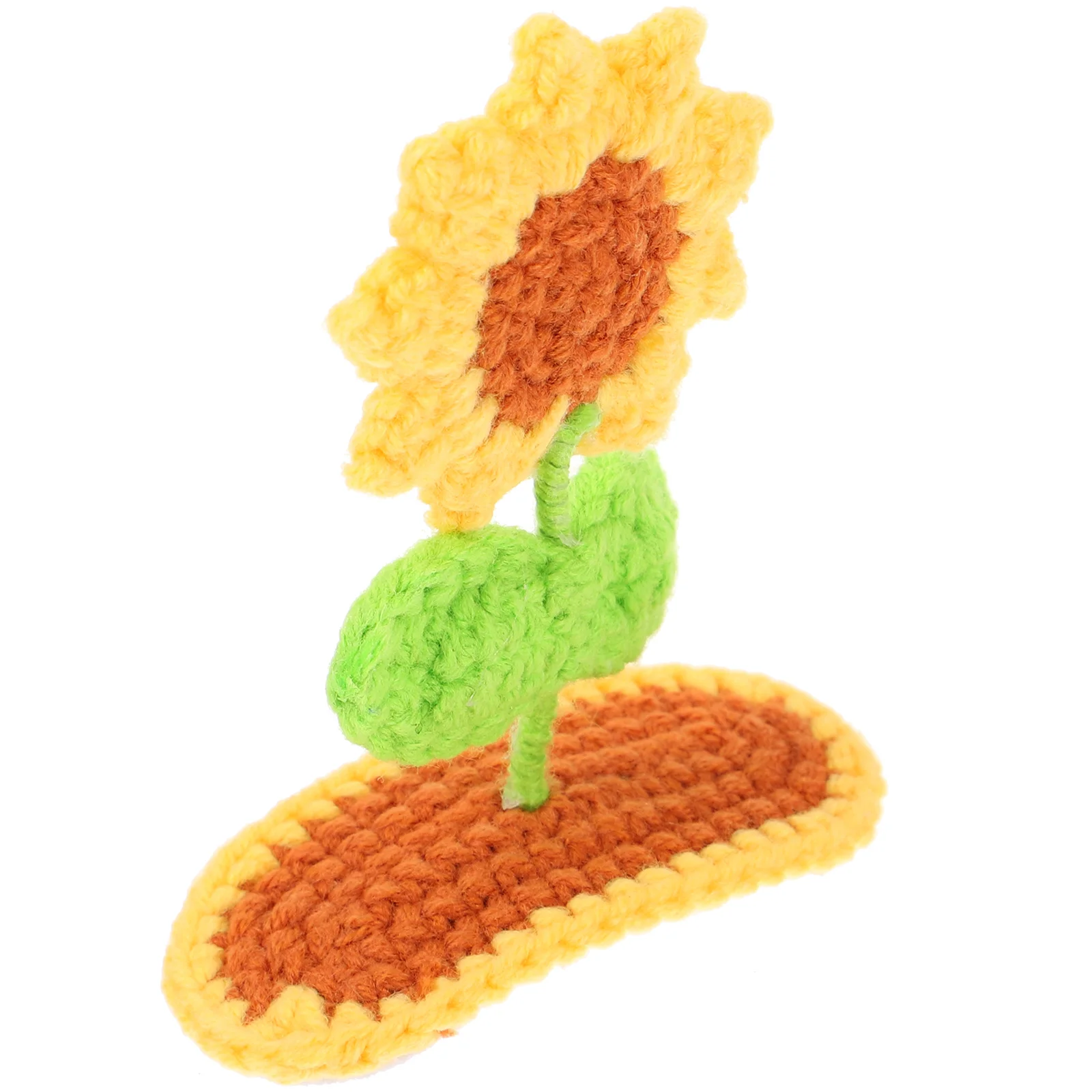 Sunflower Hair Clip Handmade Wool Iron Children Knitted Hairpin for Girls Styling Floral Accessories Decorative Pin
Sunflower Hair Clip Handmade Wool Iron Children Knitted Hairpin for Girls Styling Floral Accessories Decorative Pin