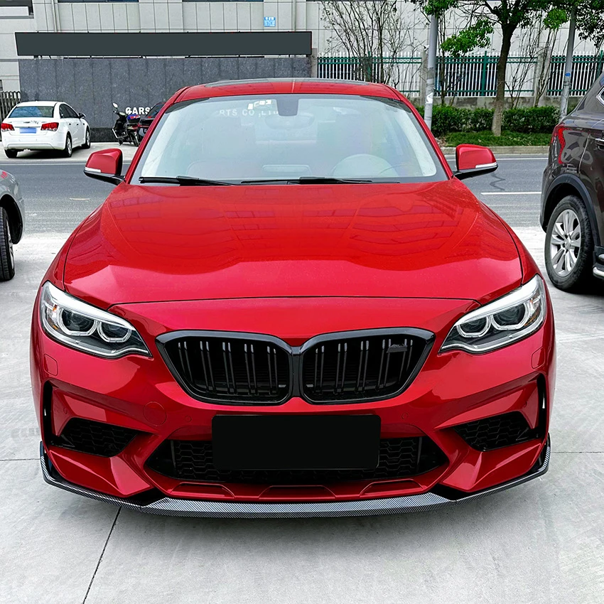 For BMW 2 Series F87 M2 2016-2021 Front Bumper Lip Spoiler Splitter Diffuser Body Kit Tuning ABS Canard Lip Protector Cover
For BMW 2 Series F87 M2 2016-2021 Front Bumper Lip Spoiler Splitter Diffuser Body Kit Tuning ABS Canard Lip Protector Cover