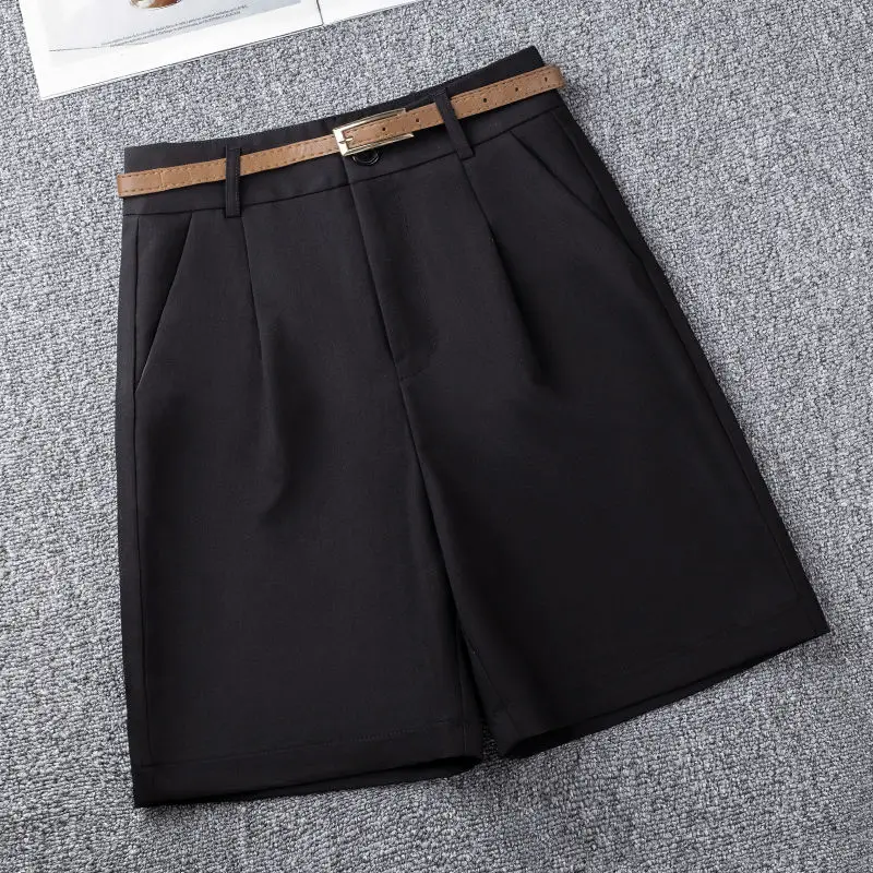 Women Casual High Waist Shorts Female Office A-line Shorts with Belted Party Trousers for Women Summer Ladies Shorts Q139
Women Casual High Waist Shorts Female Office A-line Shorts with Belted Party Trousers for Women Summer Ladies Shorts Q139