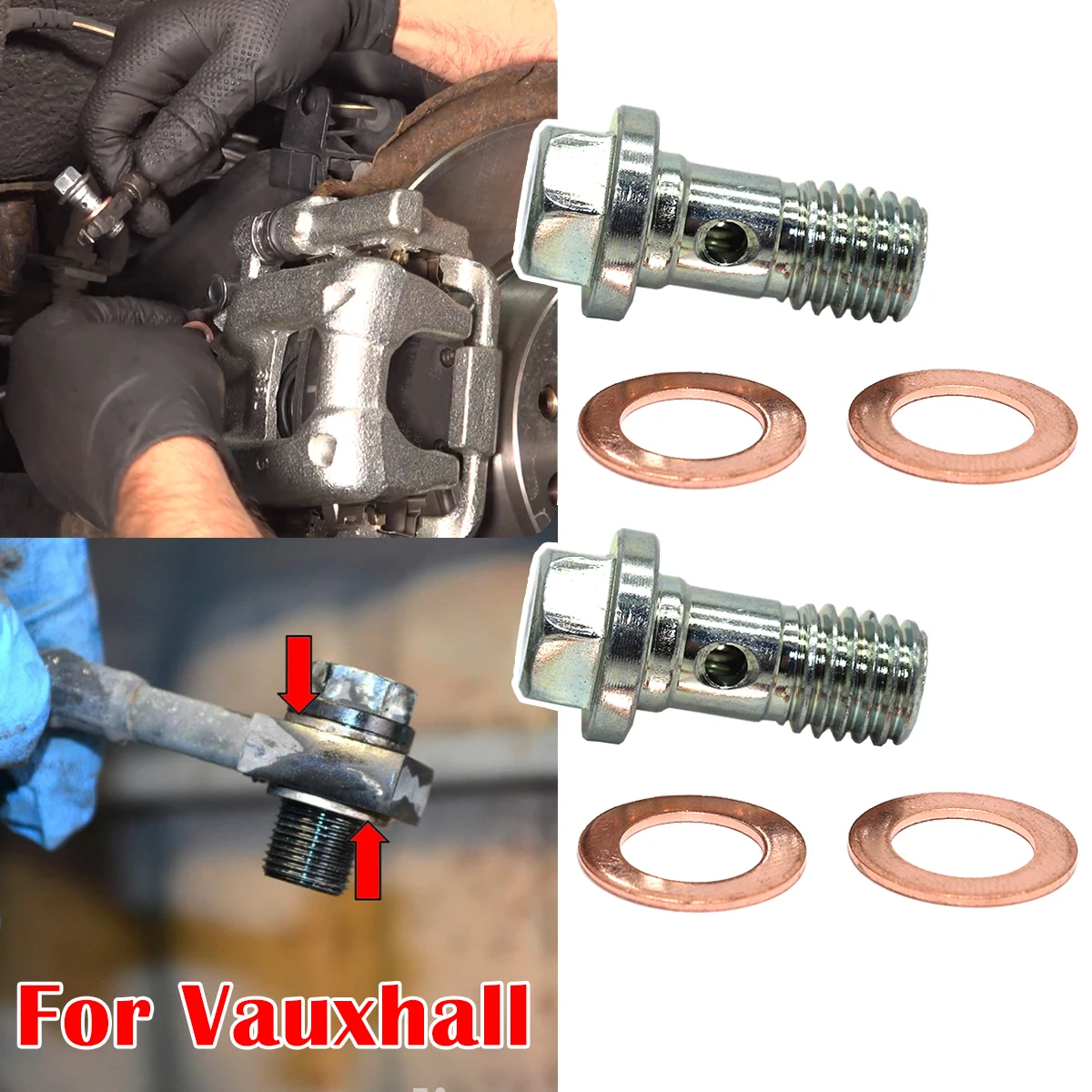 Caliper Hose Lines Banjo Fittings Bolts For Vauxhall Astra H Zafira B Mokka Astra G Combo Astra Sealing Crush Washers Repair Kit
Caliper Hose Lines Banjo Fittings Bolts For Vauxhall Astra H Zafira B Mokka Astra G Combo Astra Sealing Crush Washers Repair Kit