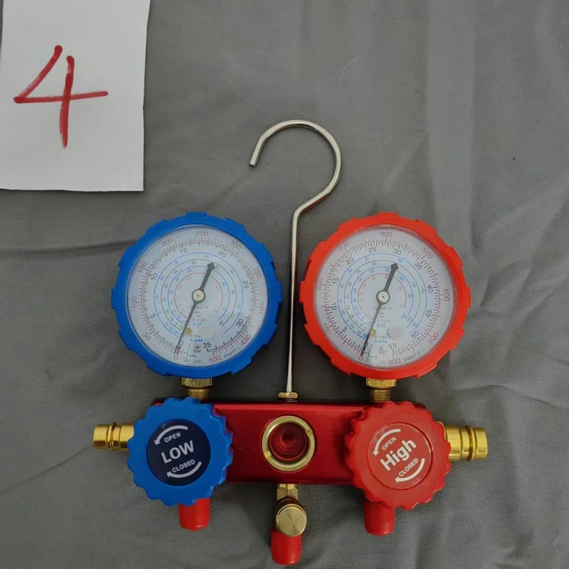 Automobile Air Conditioner Fluoride Meter Pressure Gauge Refrigerant Double Meter Valve Air Conditioner Maintenance Tools
Automobile Air Conditioner Fluoride Meter Pressure Gauge Refrigerant Double Meter Valve Air Conditioner Maintenance Tools