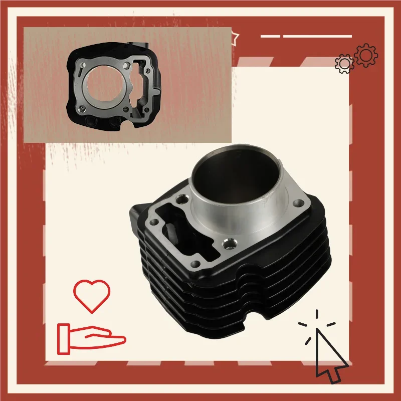 Motorcycle Cylinder Conversion Kit 1 Set Cylinder Port Diameter 6.5cm Cylinder Piston For Honda CBF190 CBF190T
Motorcycle Cylinder Conversion Kit 1 Set Cylinder Port Diameter 6.5cm Cylinder Piston For Honda CBF190 CBF190T