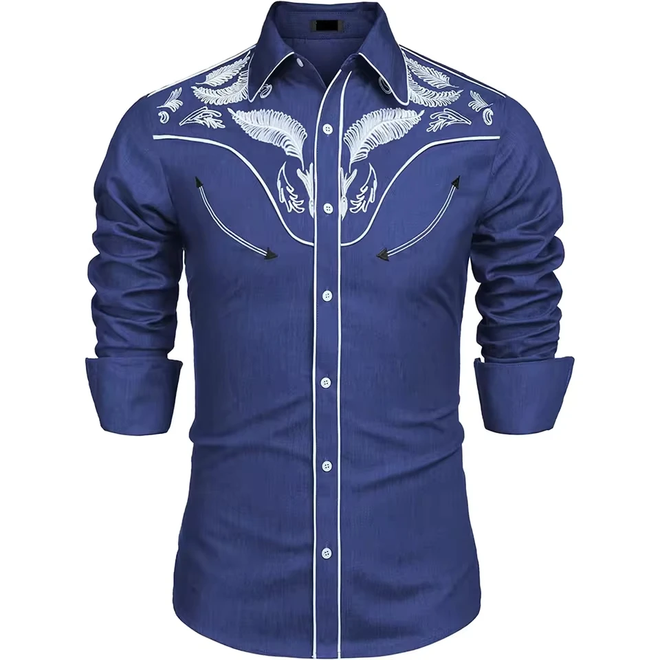 Men'S Fashion Western Print Loose Personality Long Sleeved Shirt Comfort Regular Fit Men'S Long Sleeve Shirt roupas masculinas
Men'S Fashion Western Print Loose Personality Long Sleeved Shirt Comfort Regular Fit Men'S Long Sleeve Shirt roupas masculinas