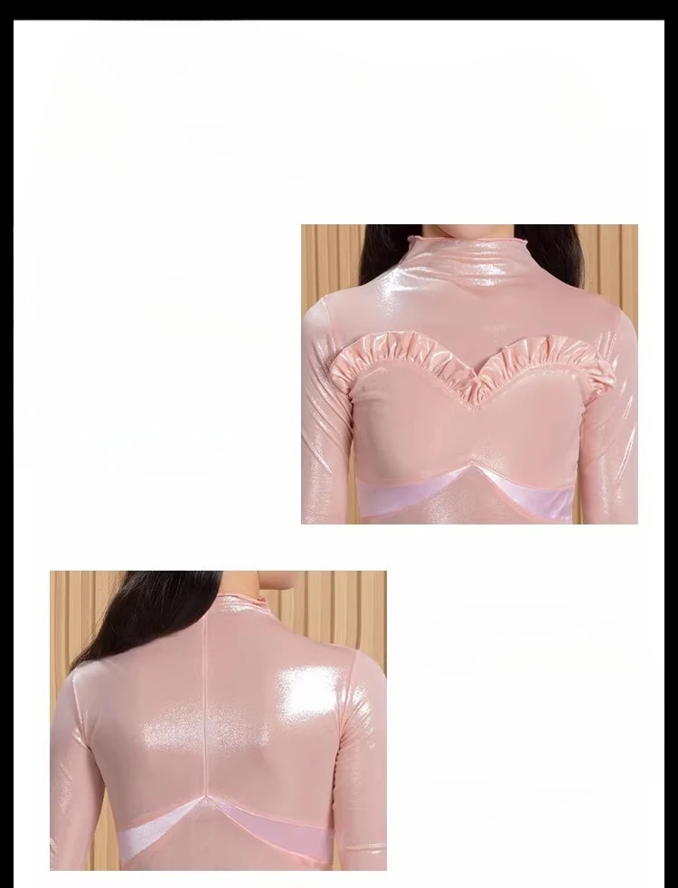 Children Performance Dancing Dresses Girls Chiffon Print Latin Dance Professional Costume Long Sleeve Bodysuit Skirts Suits
Children Performance Dancing Dresses Girls Chiffon Print Latin Dance Professional Costume Long Sleeve Bodysuit Skirts Suits