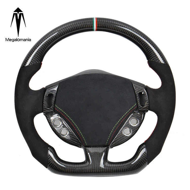 Steering Wheel Carbon Fiber for Maserati Grancabrio Granturismo 4.2 4.7 2004-2011 Carbon Fiber Wheel
Steering Wheel Carbon Fiber for Maserati Grancabrio Granturismo 4.2 4.7 2004-2011 Carbon Fiber Wheel