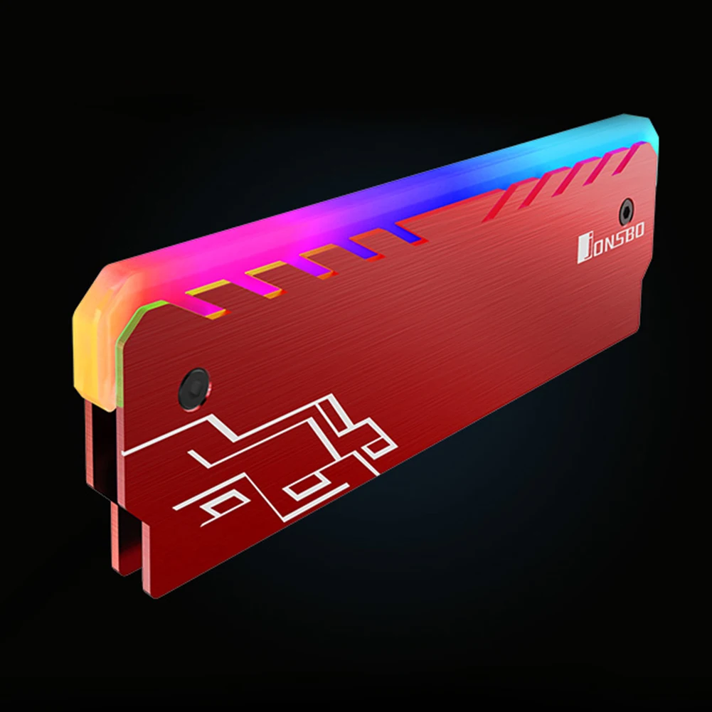 RGB RAM Heatsink DDR DDR3 DDR4 Memory Cooling Heat Spreader Cooler for Desktop PC Computer Smaller 4-pin To Connect More Ports
RGB RAM Heatsink DDR DDR3 DDR4 Memory Cooling Heat Spreader Cooler for Desktop PC Computer Smaller 4-pin To Connect More Ports
