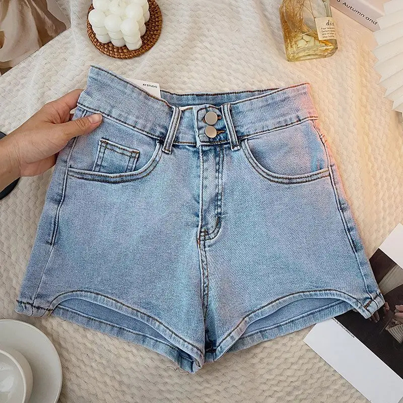 High Waist Straight Denim Shorts for Women Summer 2000s Clothes Y2k Streetwear Vintage Elasticty Skinny Short Jean Pants Woman
High Waist Straight Denim Shorts for Women Summer 2000s Clothes Y2k Streetwear Vintage Elasticty Skinny Short Jean Pants Woman