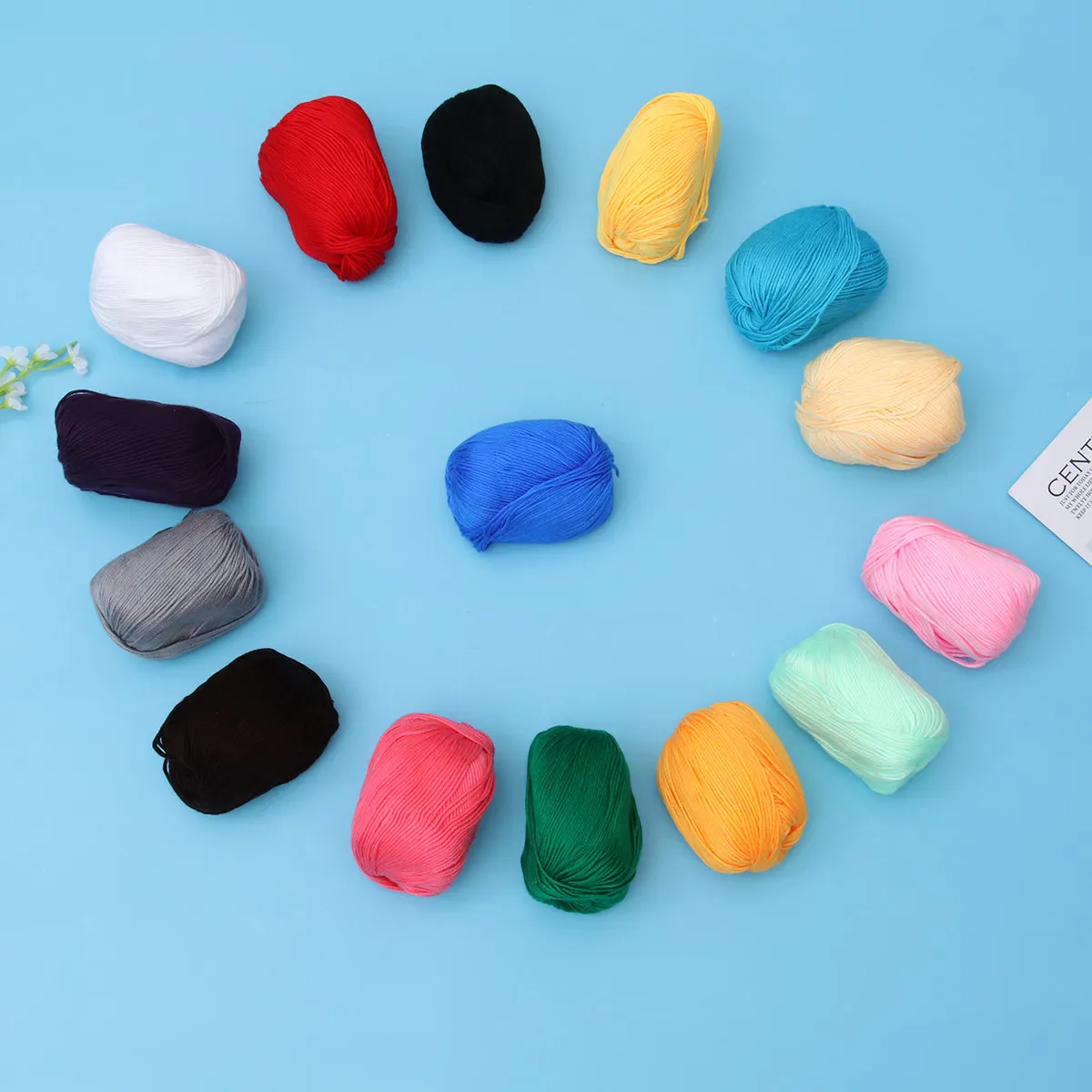 15Pcs 160M 50G Sturdy Machine Washable Wool Yarn for Crochet Knitting Hand Sewing Friendship Bracelets Postcards Mini
15Pcs 160M 50G Sturdy Machine Washable Wool Yarn for Crochet Knitting Hand Sewing Friendship Bracelets Postcards Mini