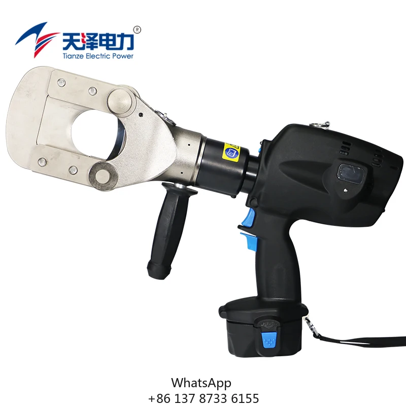 BTC-755 Hydraulic Tool Battery Cable Cutter For Electrical Equipment Effective Cutting Copper Armoured ACSR Steel Strand Rope
BTC-755 Hydraulic Tool Battery Cable Cutter For Electrical Equipment Effective Cutting Copper Armoured ACSR Steel Strand Rope