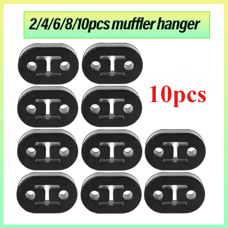 2/4/6/8/10 шт., диаметр 11 мм, универсальные автомобильные кронштейны для крепления выхлопной трубы, вешалка-изолятор, полиуретановая вешалка, кронштейн для подкладки, 2 отверстия 
2/4/6/8/10 шт., диаметр 11 мм, универсальные автомобильные кронштейны для крепления выхлопной трубы, вешалка-изолятор, полиуретановая вешалка, кронштейн для подкладки, 2 отверстия