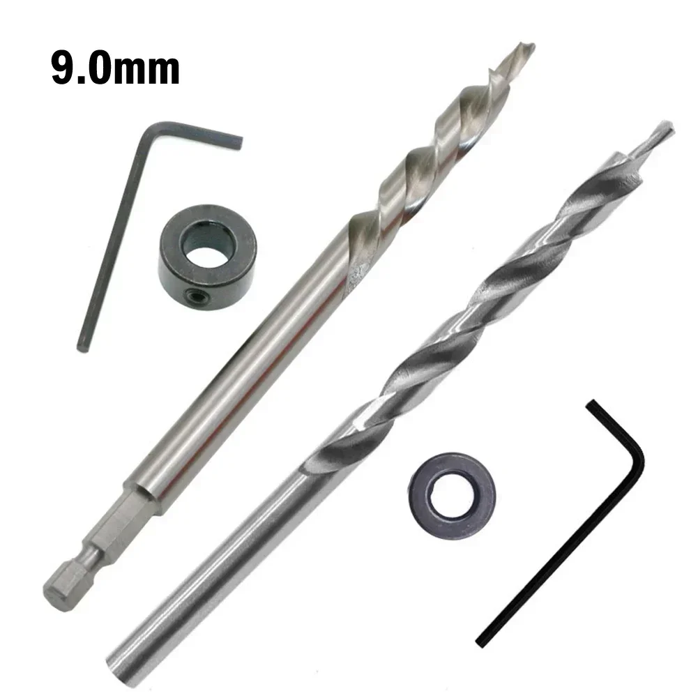 1set 9mm Round/Hex Shank Pocket Hole Step Drill Bit Twist Step Drill Bit For Pocket Hole Drill Guide Woodworking Tool
1set 9mm Round/Hex Shank Pocket Hole Step Drill Bit Twist Step Drill Bit For Pocket Hole Drill Guide Woodworking Tool