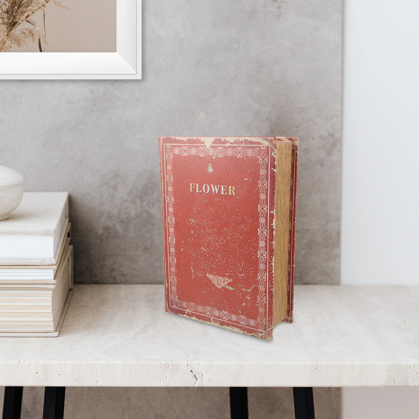 Retro Wooden Vintage Faux Books Decor Bookshelf Storage ganizer Large Size Bible Style Craft Home Faux Piece
Retro Wooden Vintage Faux Books Decor Bookshelf Storage ganizer Large Size Bible Style Craft Home Faux Piece