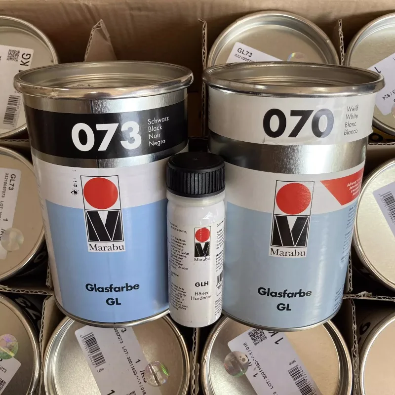 Оригинальные немецкие чернила Marabu GL070 белые GL073 черные высококачественные металлические стеклянные чернила
Оригинальные немецкие чернила Marabu GL070 белые GL073 черные высококачественные металлические стеклянные чернила