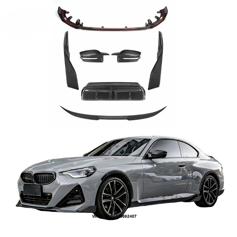 Runde High Quality Dry Carbon Body Kit 2 Series G42 2022-IN MP Style Front Lip Rear Diffuser Side Skirts Bodykit
Runde High Quality Dry Carbon Body Kit 2 Series G42 2022-IN MP Style Front Lip Rear Diffuser Side Skirts Bodykit
