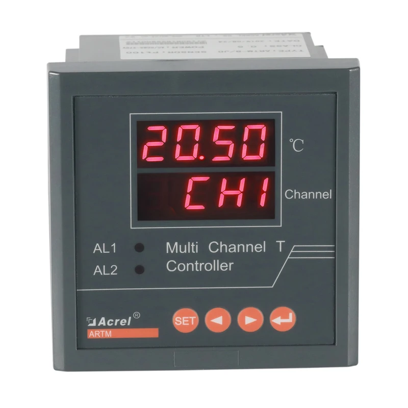 Good Quality ARTM-8 Multi-Input Temperature Controller Measure And Control Multi Temperature Signals Output AC250V/5A DC30V/5A
Good Quality ARTM-8 Multi-Input Temperature Controller Measure And Control Multi Temperature Signals Output AC250V/5A DC30V/5A