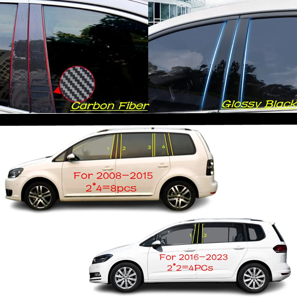 Car PC Material Pillar Post Cover Door Trim Window Molding Sticker Plate Accessories For Volkswagen VW Touran/L 2008-2023 2024
Car PC Material Pillar Post Cover Door Trim Window Molding Sticker Plate Accessories For Volkswagen VW Touran/L 2008-2023 2024